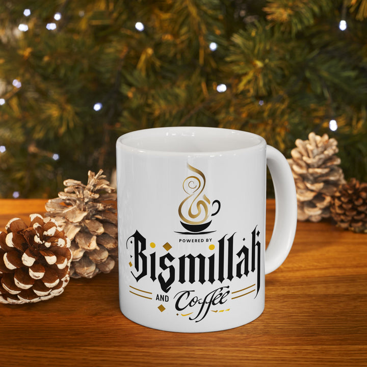 Bismillah Islamic Ceramic Coffee Mug – Perfect Muslim Gift
