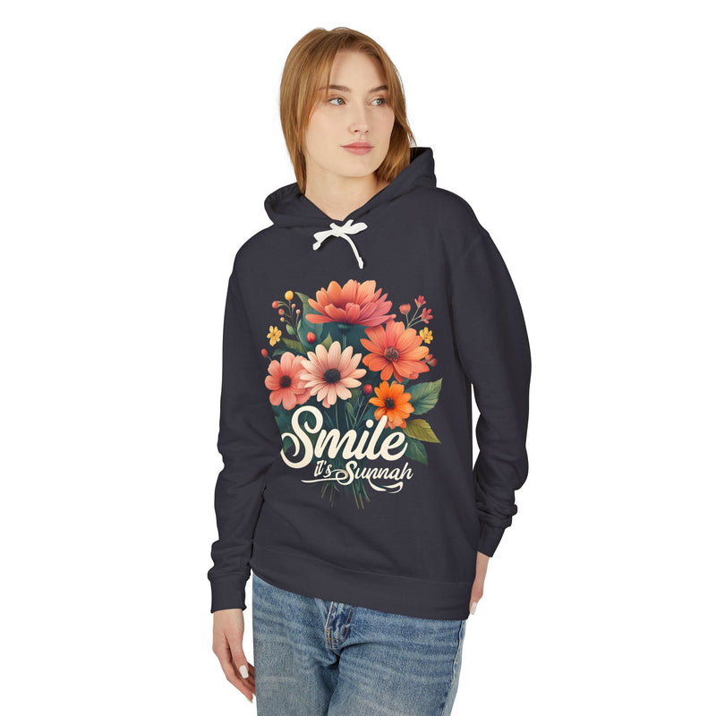 Islamic Lightweight Hooded Sweatshirt, Sunnah Unisex Hoodie, Smile Reminder, Islamic Sweatshirt, Modest Islamic Apparel, Islamic Gift