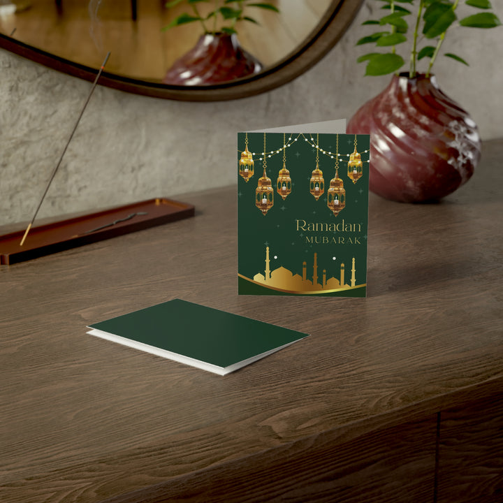 Islamic Greeting Cards (10, 30, and 50pcs), Ramadan Mubarak Wishes, Gift for Him or Her, Islamic Gift, Islamic Celebration Card