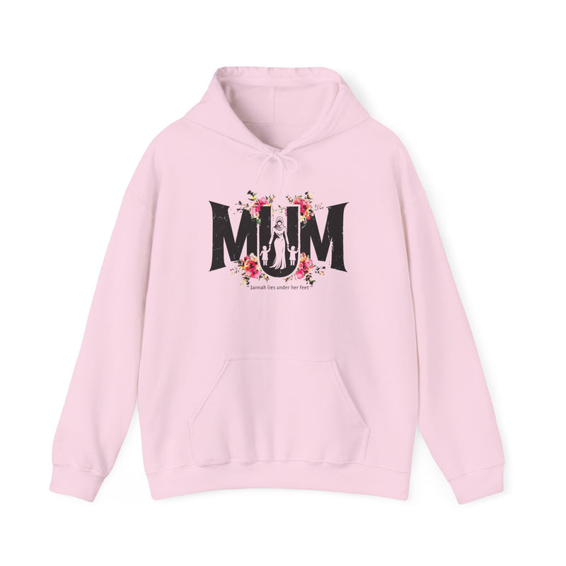 Muslim Mum Hoodie, Jannah Lies Under Her Feet Sweatshirt, Mother's Day Gift, Birthday Gift for Mom, Islamic Mom, Gift for Her