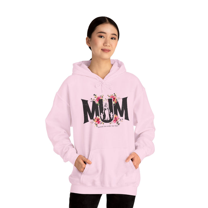 Muslim Mum Hoodie, Jannah Lies Under Her Feet Sweatshirt, Mother's Day Gift, Birthday Gift for Mom, Islamic Mom, Gift for Her