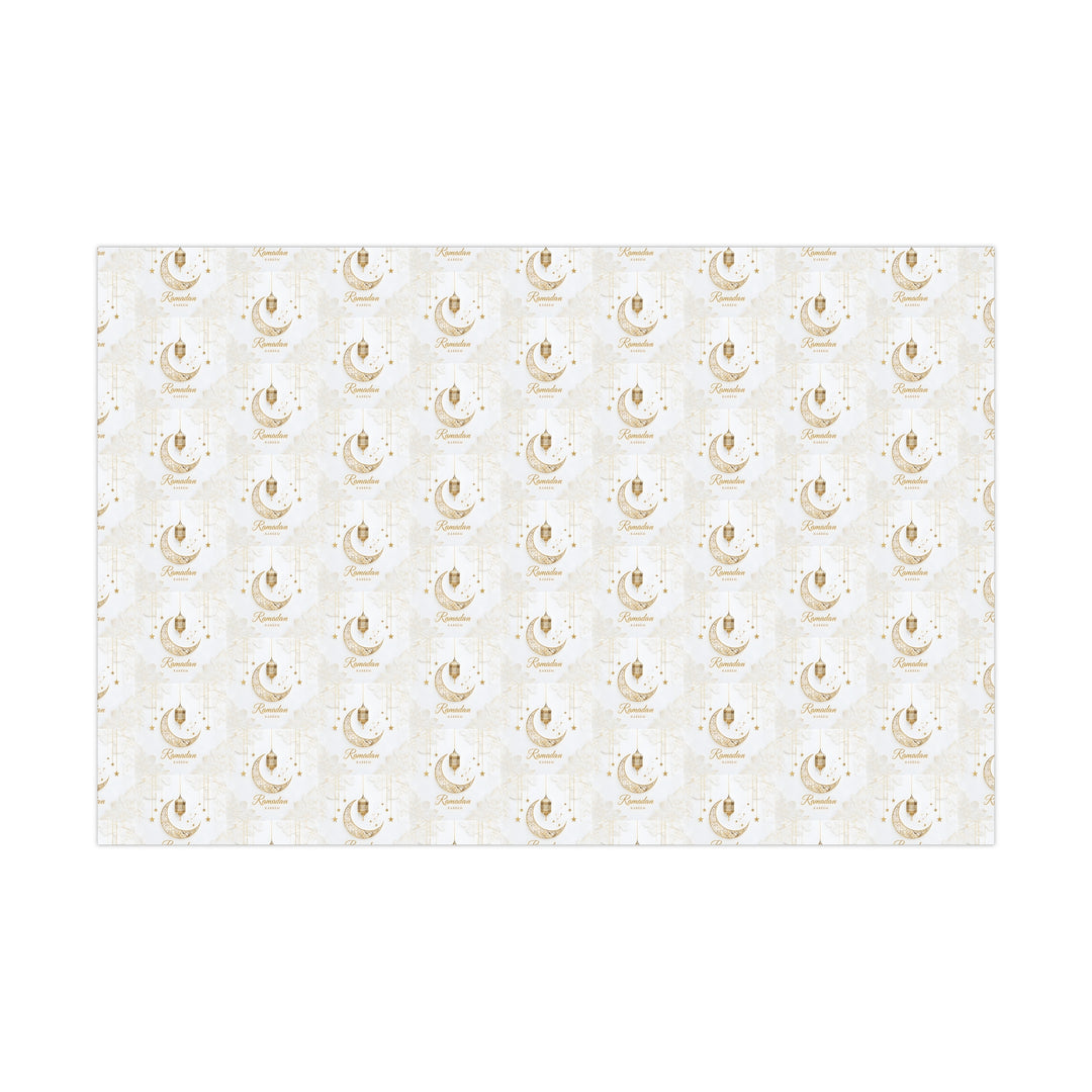 Gift Wrap Papers - Ramadan Kareem Wrapping Paper, Islamic Holiday Gift Wrap, Ramadan Celebration Supplies, Festive Gift Packaging, Muslim