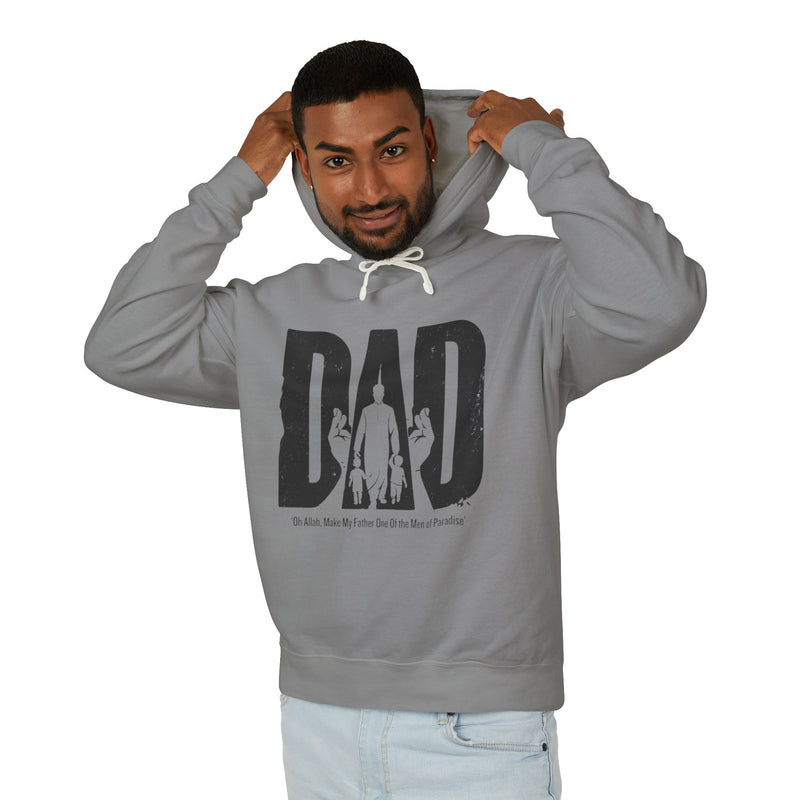 Make My Father One of the Men of Paradise Hoodie, Muslim Dad Gift, Islamic Father's Day Gift, Muslim Dad Sweatshirt, Gift for Him, Eid Gift