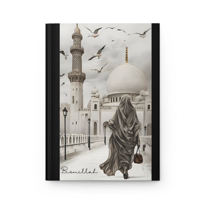 Muslimah Hijabi Notebook | Quran Journal | Islamic Gift | Dua Journal |Muslim Journal | Travel Journal |Hajj Journal | Hardcover Matte