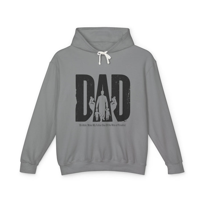 Make My Father One of the Men of Paradise Hoodie, Muslim Dad Gift, Islamic Father's Day Gift, Muslim Dad Sweatshirt, Gift for Him, Eid Gift