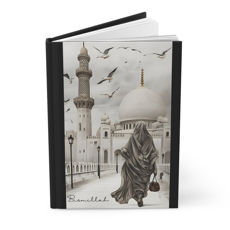 Muslimah Hijabi Notebook | Quran Journal | Islamic Gift | Dua Journal |Muslim Journal | Travel Journal |Hajj Journal | Hardcover Matte