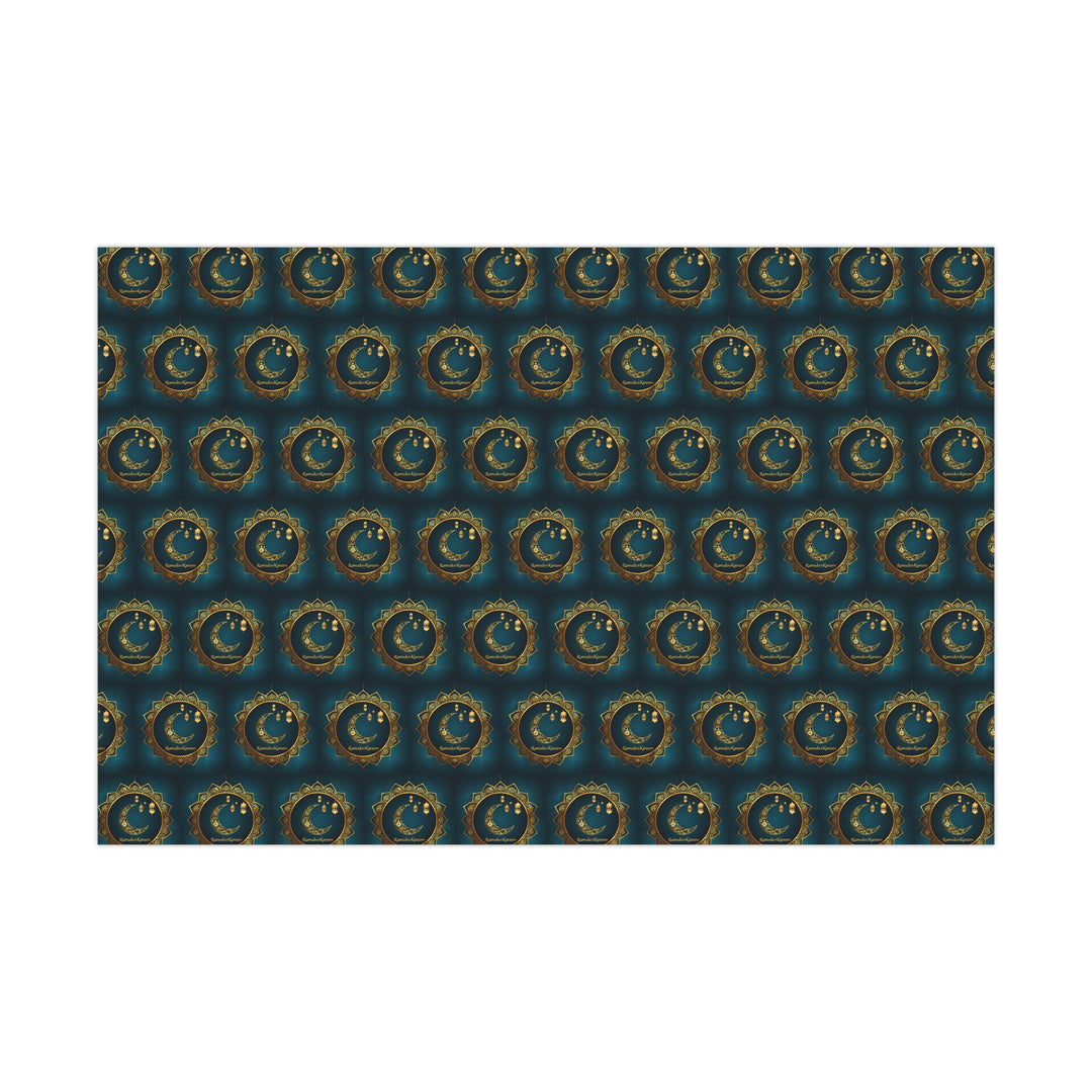 Gift Wrap Papers - Ramadan Kareem Wrapping Paper, Islamic Holiday Gift Wrap, Ramadan Celebration Supplies, Festive Gift Packaging, Muslim