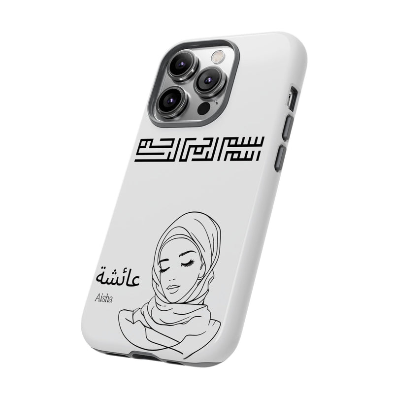 Phone Cases| Arabic Personalized Hijabi Muslimah| Islamic Custom Tough iPhone Cover, Tough Samsung Galaxy Case, Phone Case Google Pixel