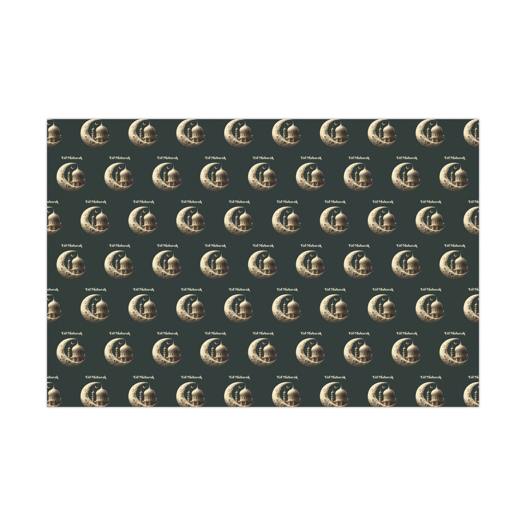 Gift Wrap Papers, Eid Mubarak Wrapping Paper, Islamic Holiday Gift Wrap, Festive Present Wrap, Decorative Gift Wrap, Celebration Wrapping