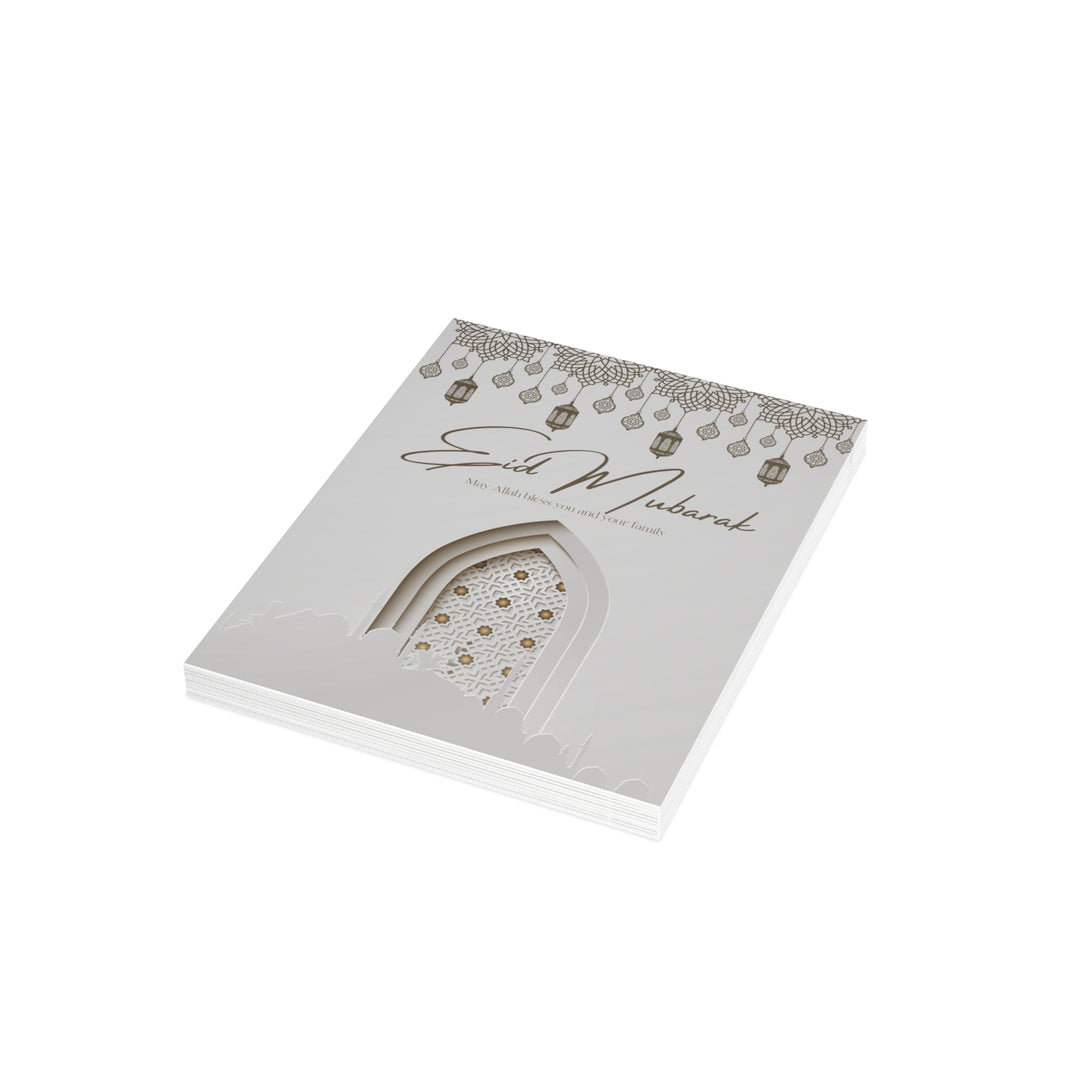 Islamic Greeting Cards (10, 30, and 50pcs), Eid Mubarak Wishes, Gift for Him or Her, Islamic Gift, Islamic Celebration Card