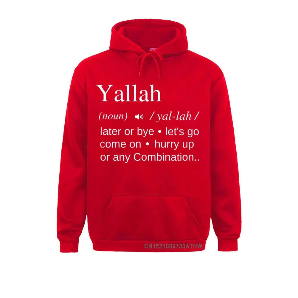 Yallah Hooded Sweatshirts