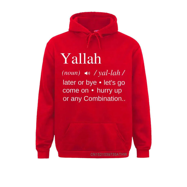 Yallah Hooded Sweatshirts