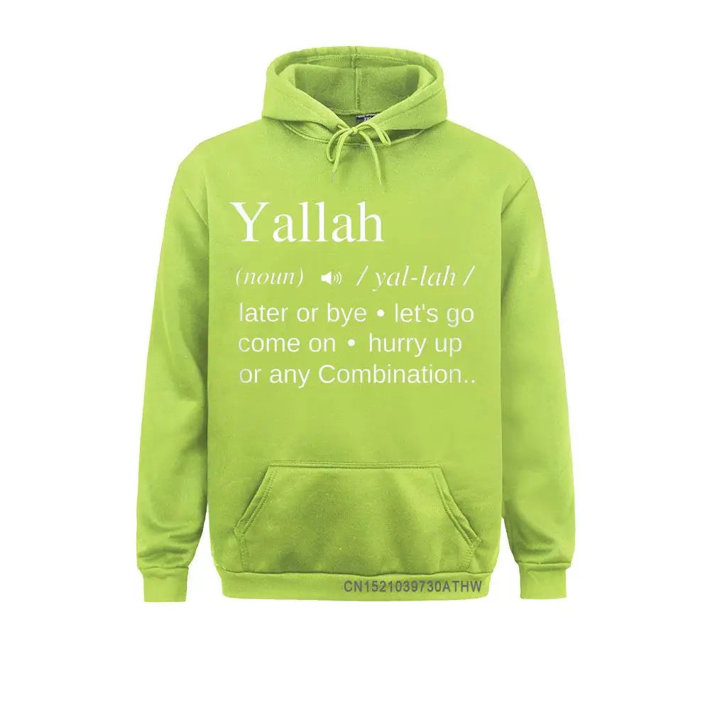 Yallah Hooded Sweatshirts