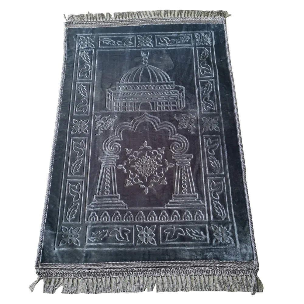 Deluxe Soft Muslim Prayer Carpet