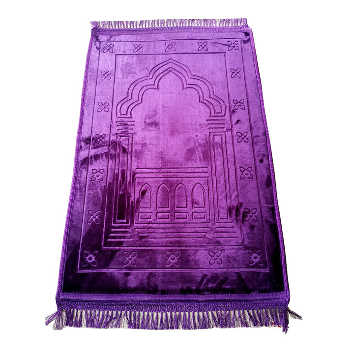 Deluxe Soft Muslim Prayer Carpet