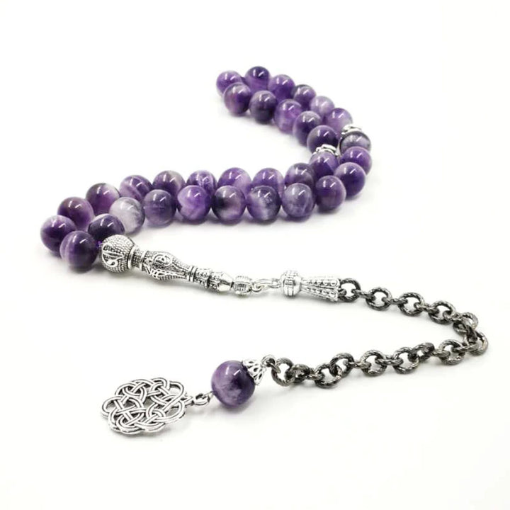 Natural Amethysts Tasbih