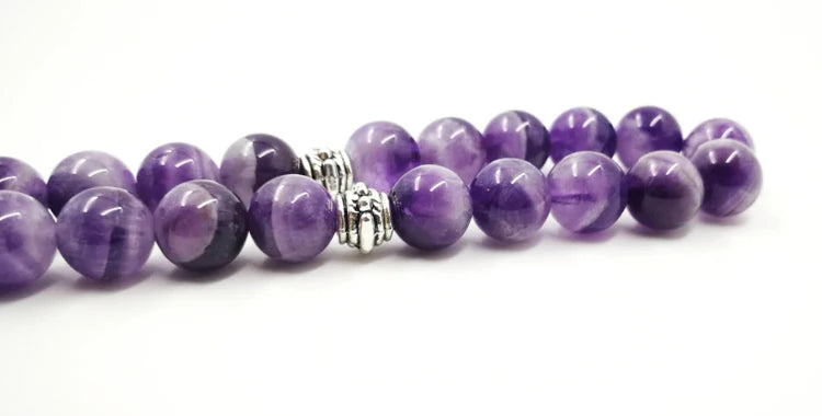 Natural Amethysts Tasbih