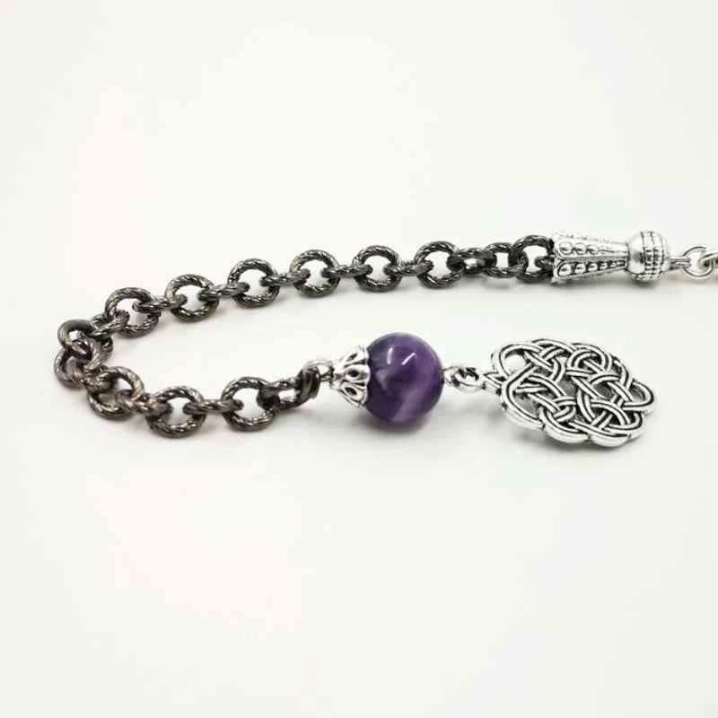 Natural Amethysts Tasbih