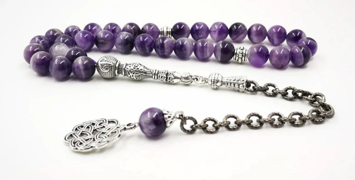 Natural Amethysts Tasbih