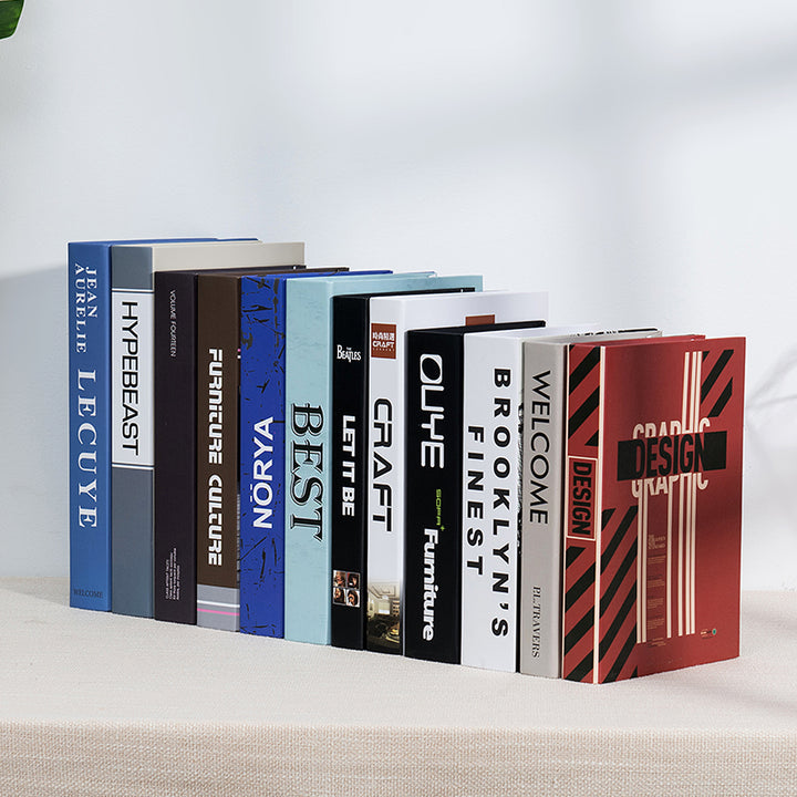Accessible Luxury Decoration Photo Prop Books Decoration