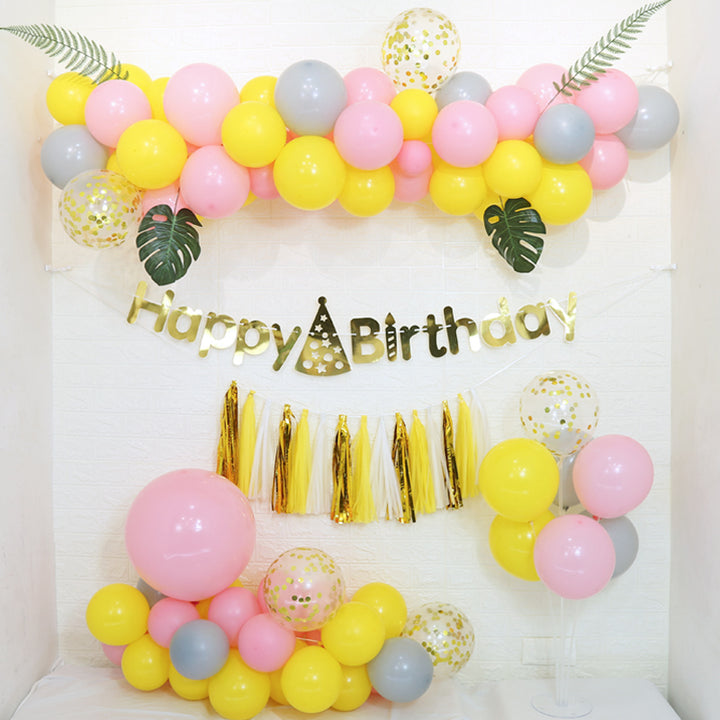 Wall Balloon Baby Full-Year Background Decorations