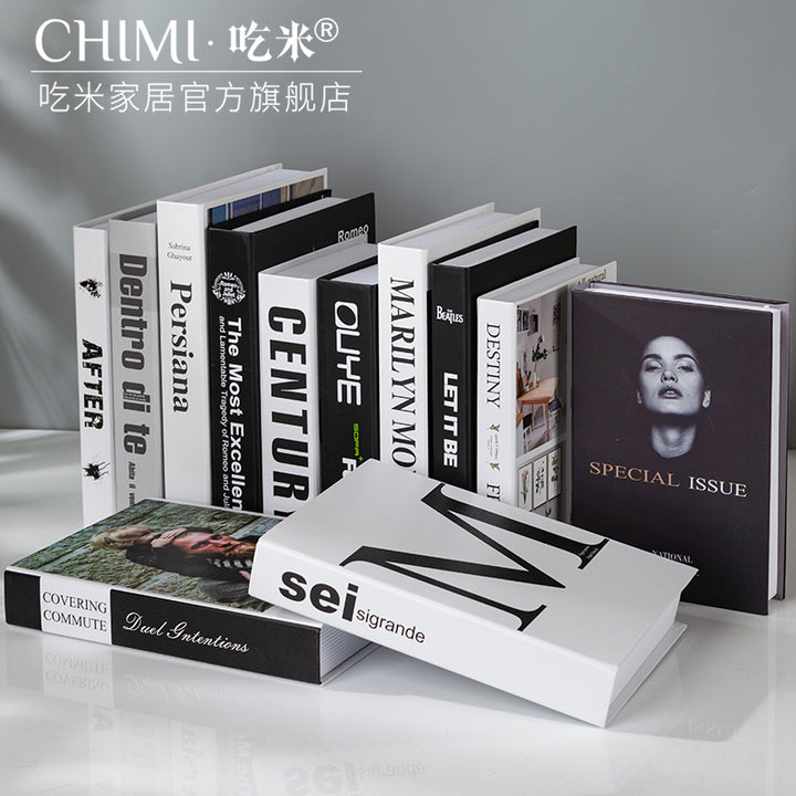 Accessible Luxury Decoration Photo Prop Books Decoration