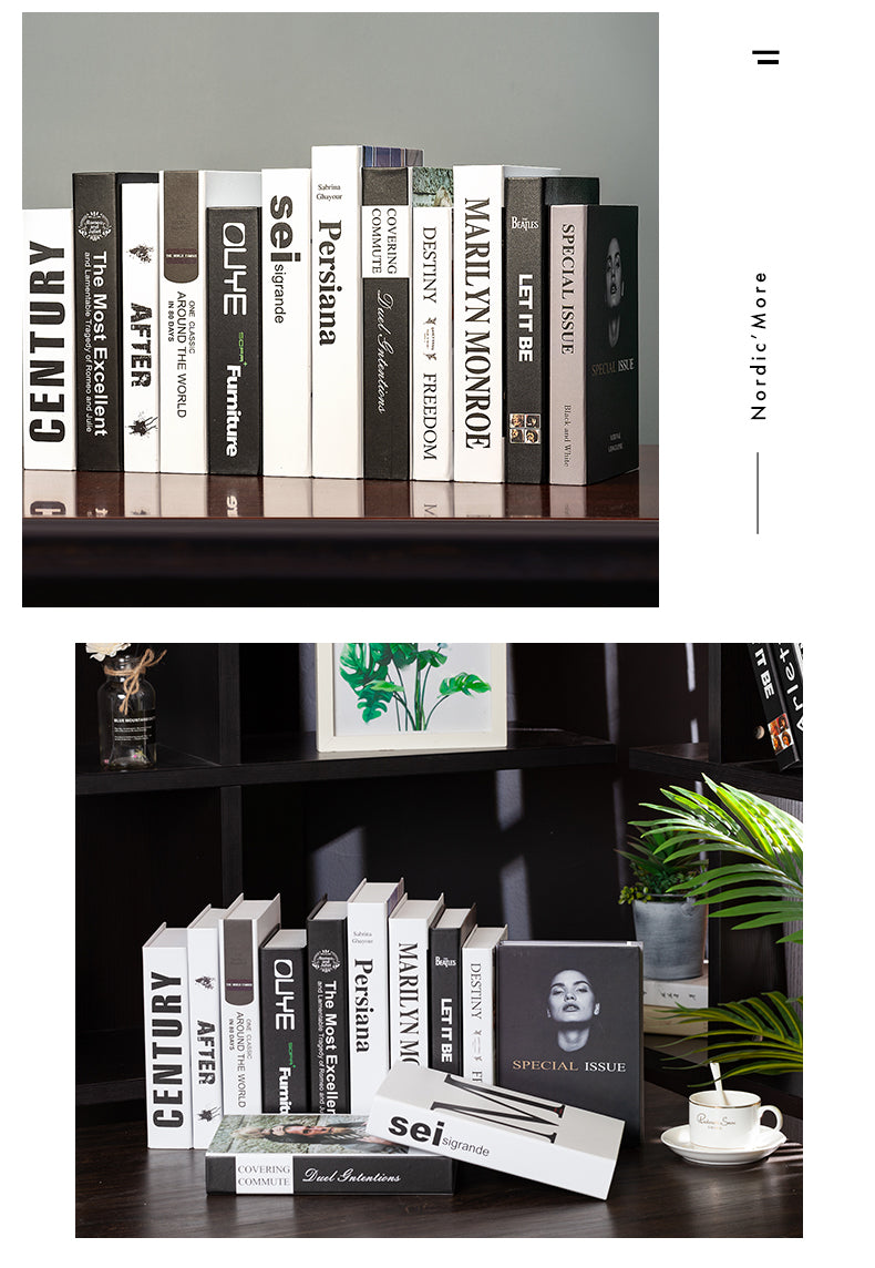 Accessible Luxury Decoration Photo Prop Books Decoration