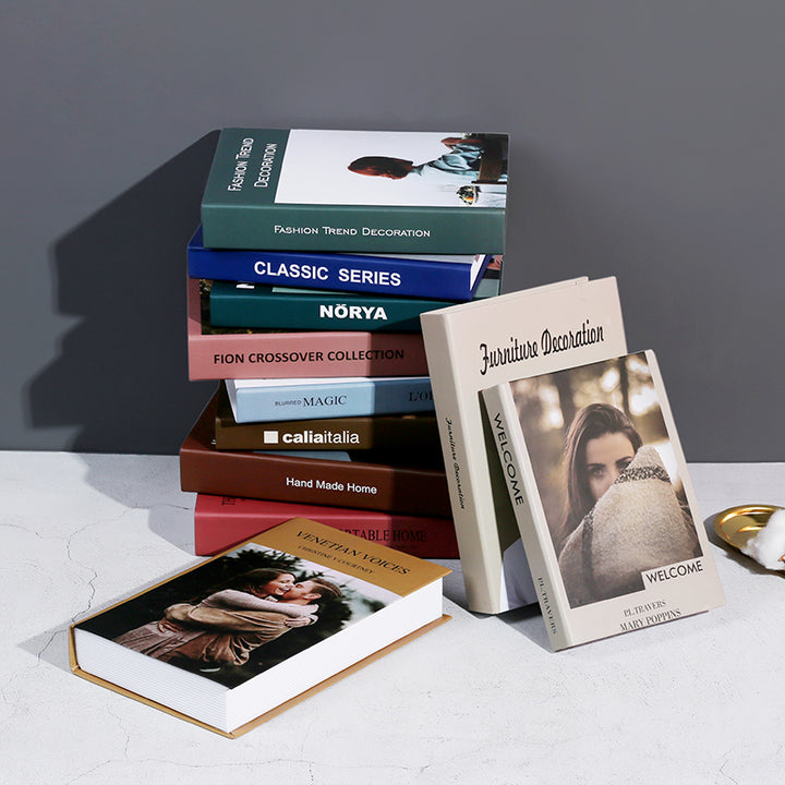 Accessible Luxury Decoration Photo Prop Books Decoration