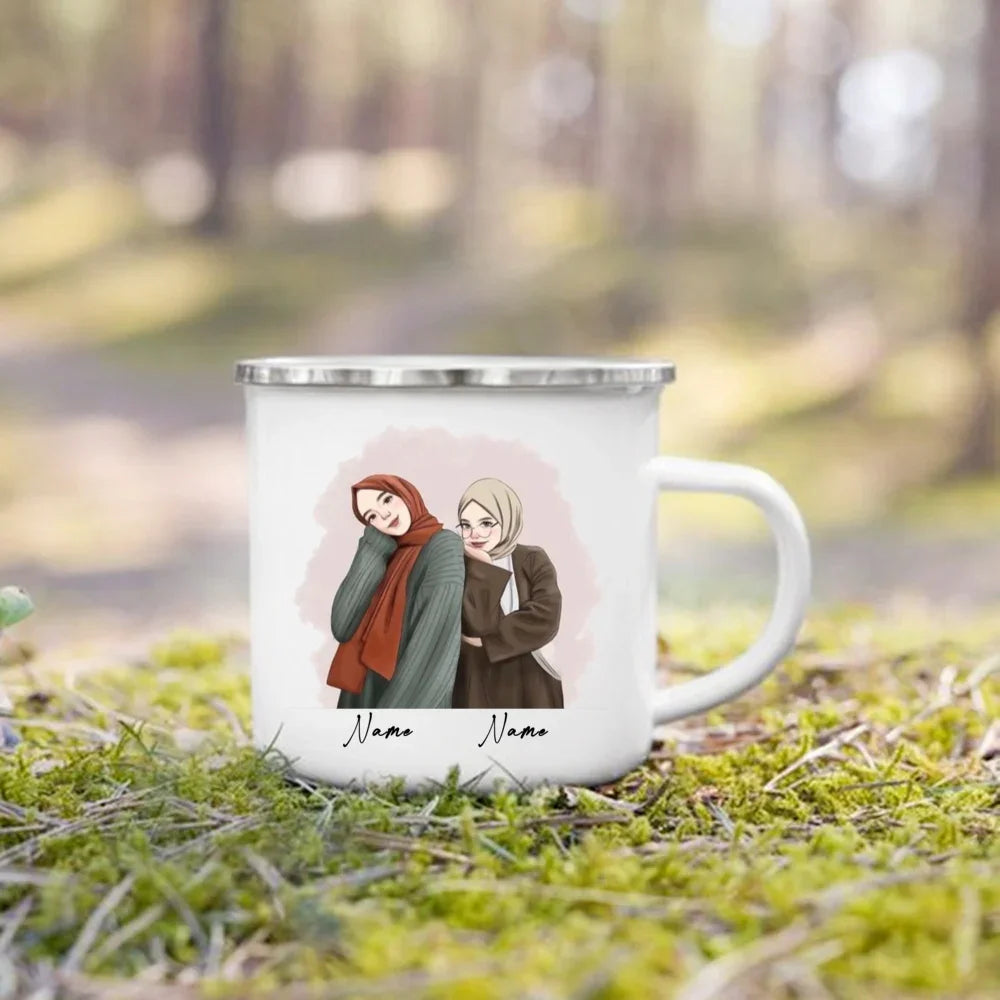 Personalised Hijabi Coffee Cups
