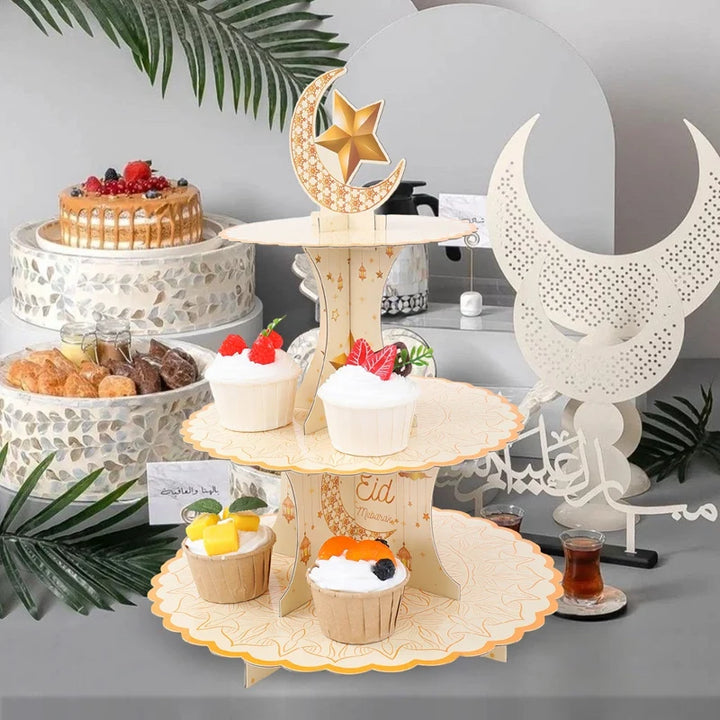 Eid Mubarak Cake Stand Holder