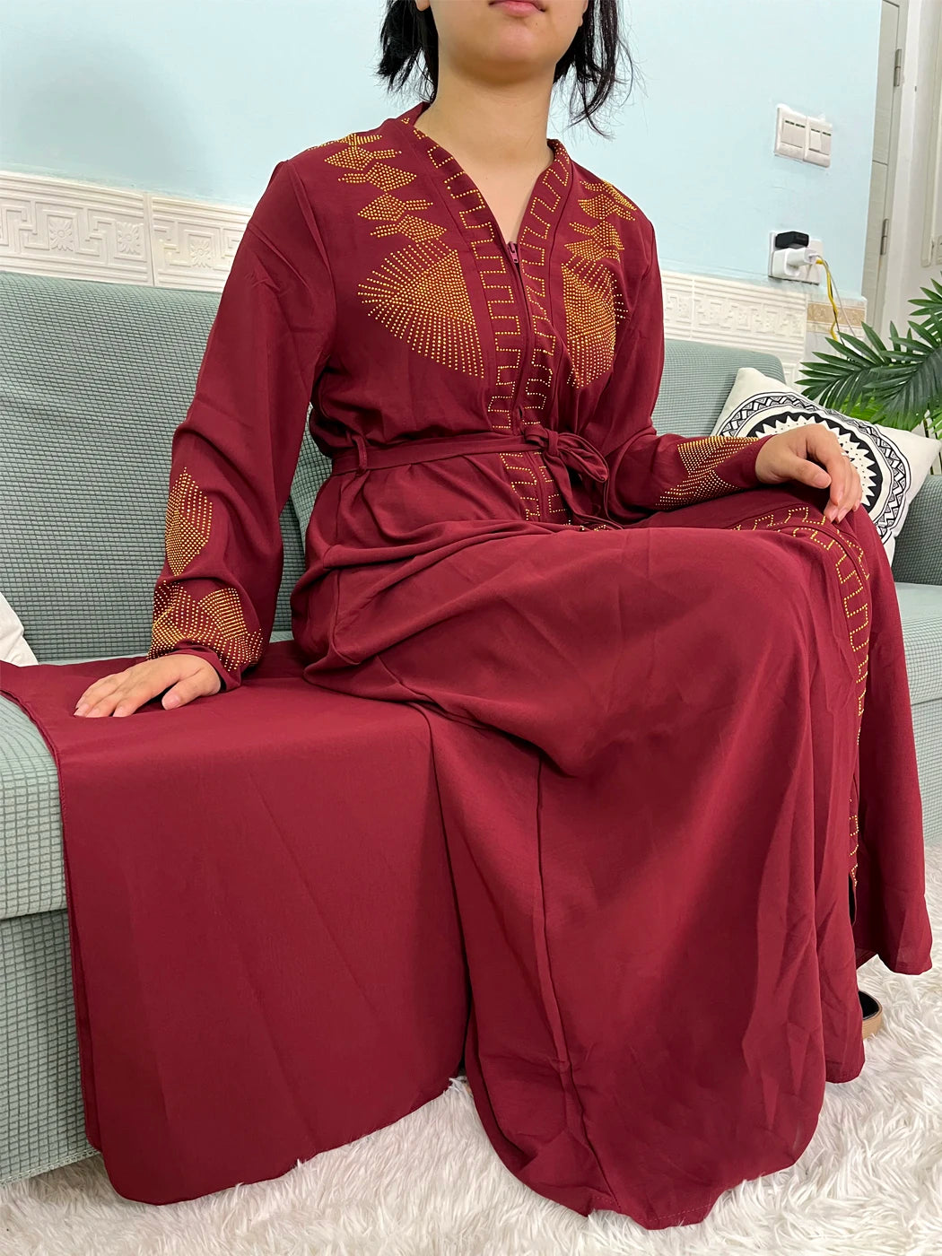 Muslim Chiffon Abayas For Women