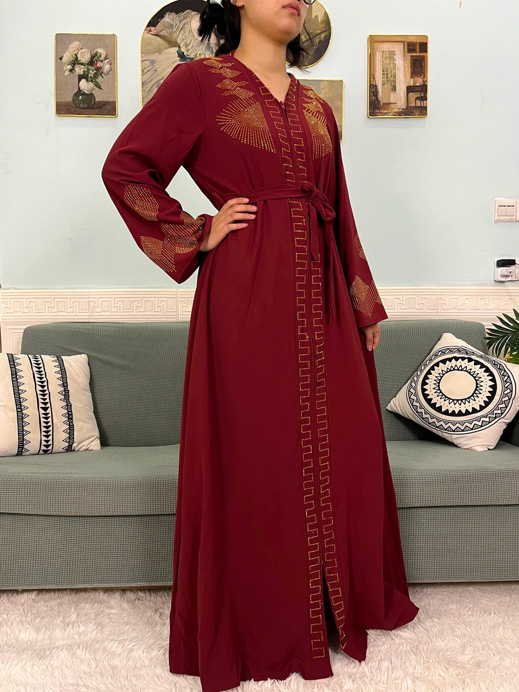Muslim Chiffon Abayas For Women