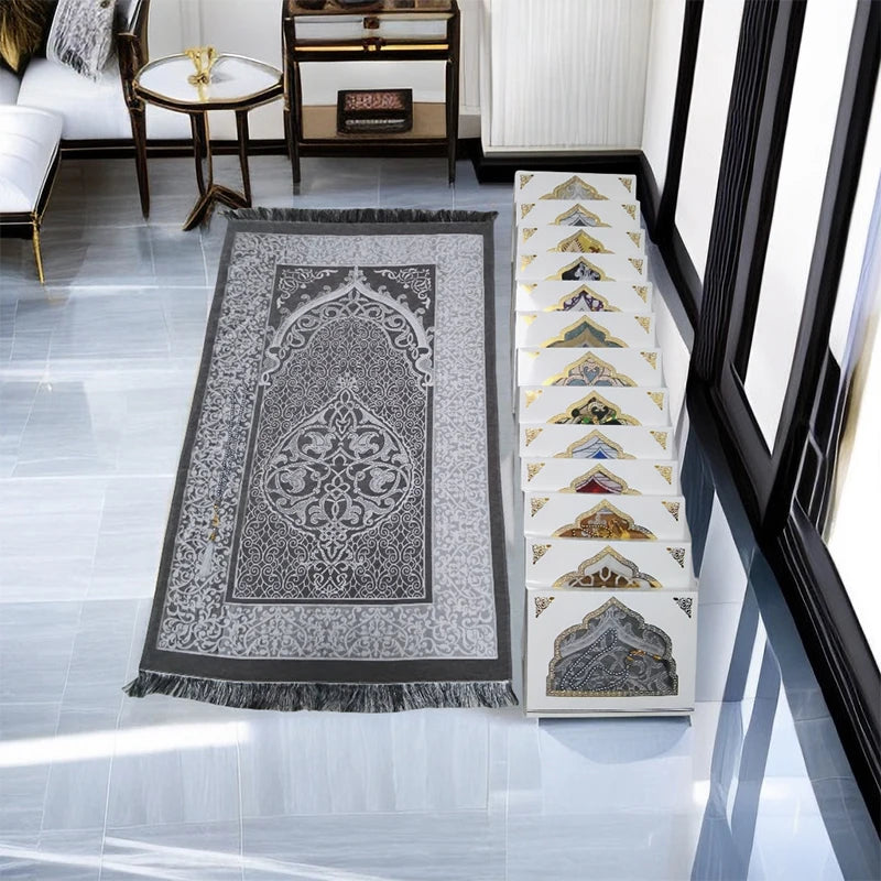 3PCS Braided Prayer Rug
