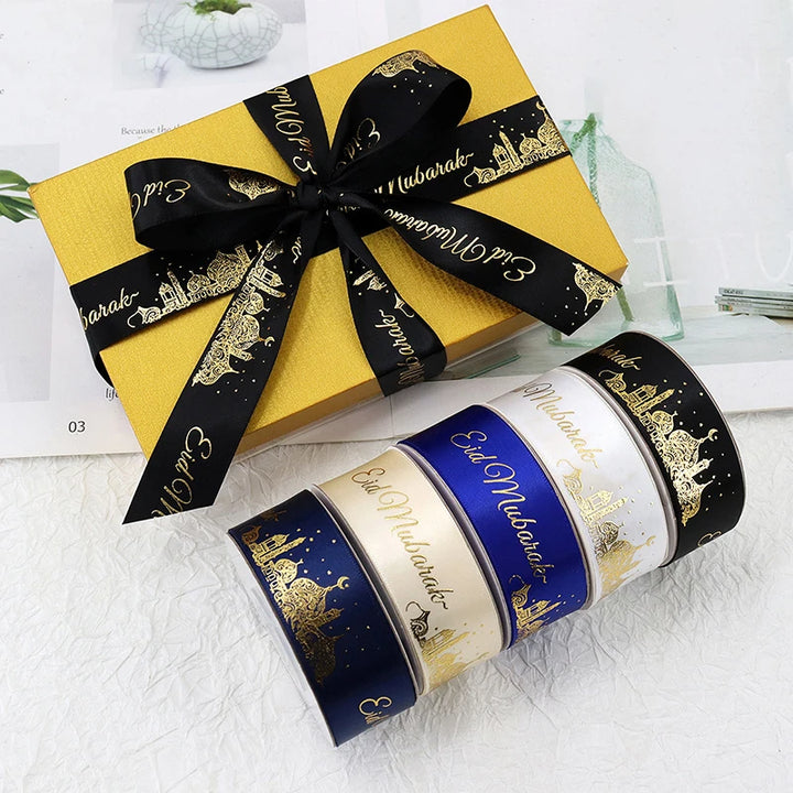 Bronzing Ribbon Gift Wrap