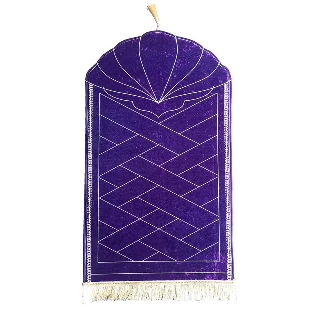 Soft Rectangle Decoration Prayer Rug