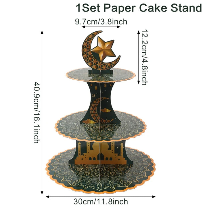 Eid Mubarak Cake Stand Holder