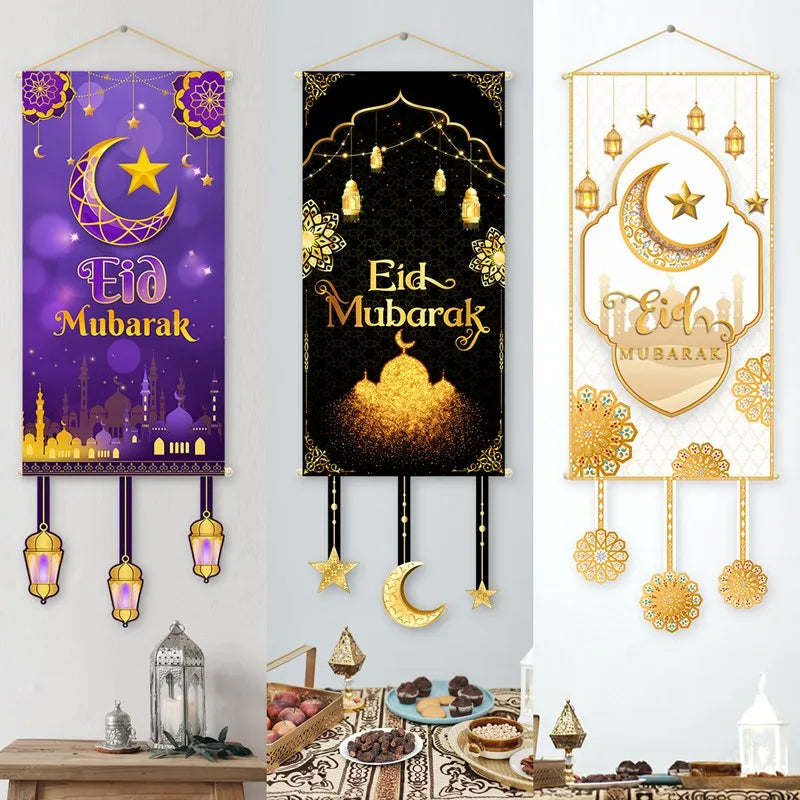 Hanging Flag Ramadan For Home Door