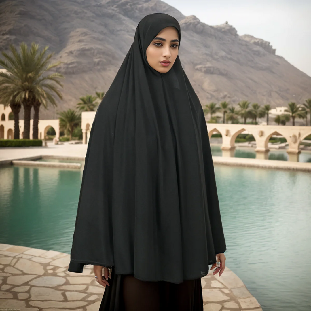 Muslim Cotton Hemp Hijab