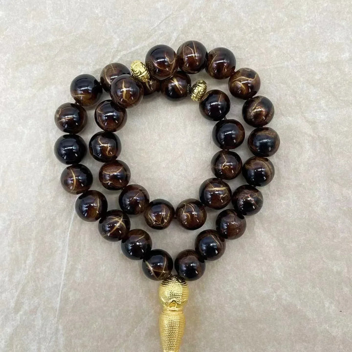 Glass Tassel Muslim Tasbeeh
