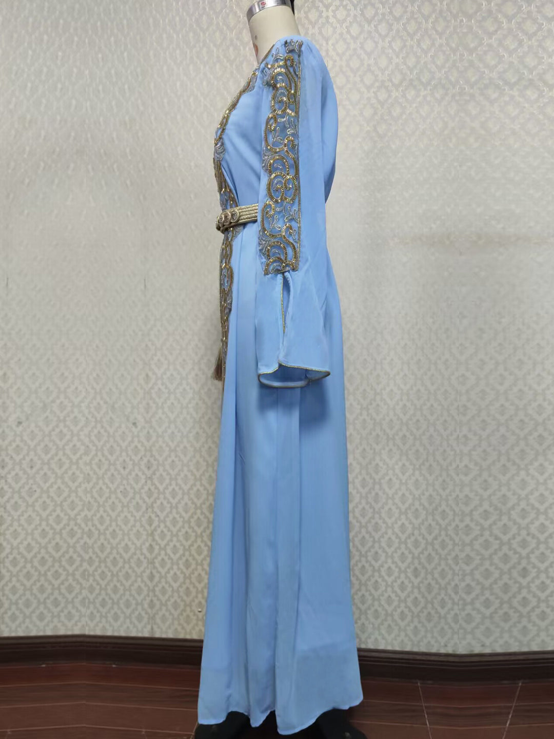 Muslim Embroidery Abaya for Woman