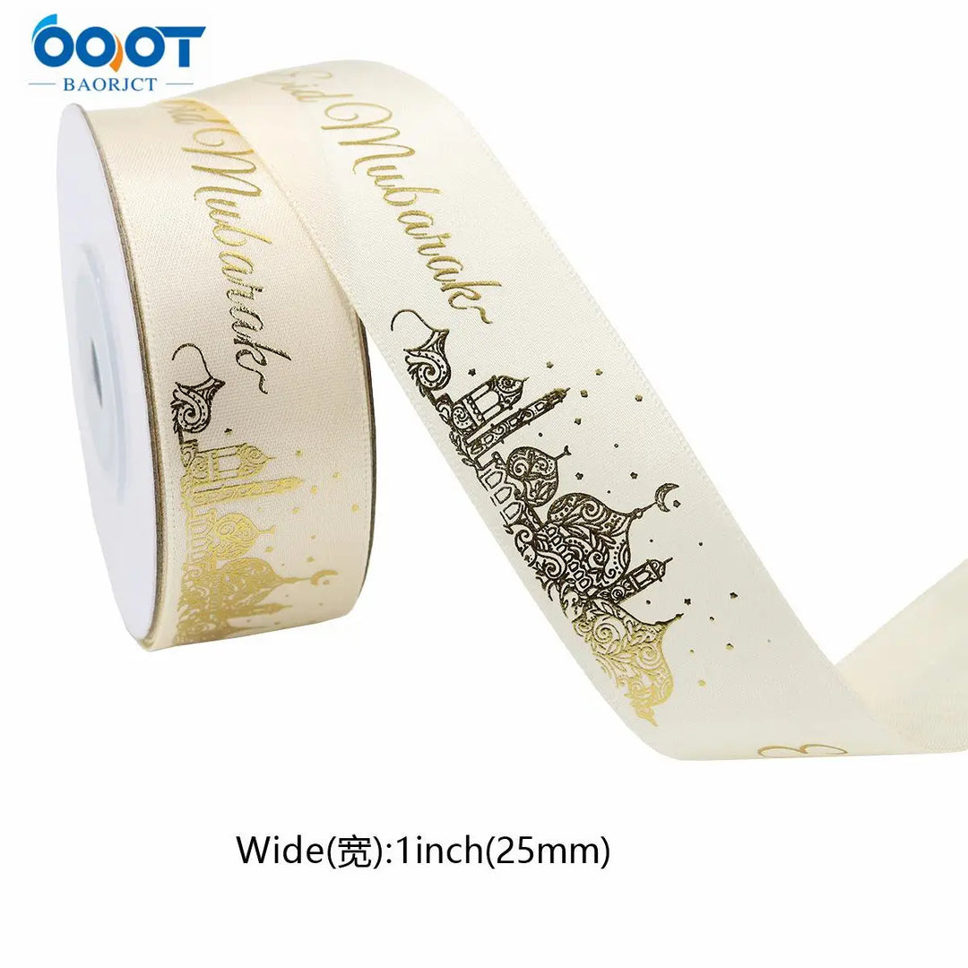 Golden Wrapping Ribbon