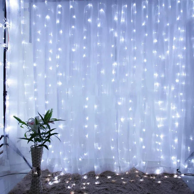 3M LED Remote Curtain Light Control USB Ramadan Decoration