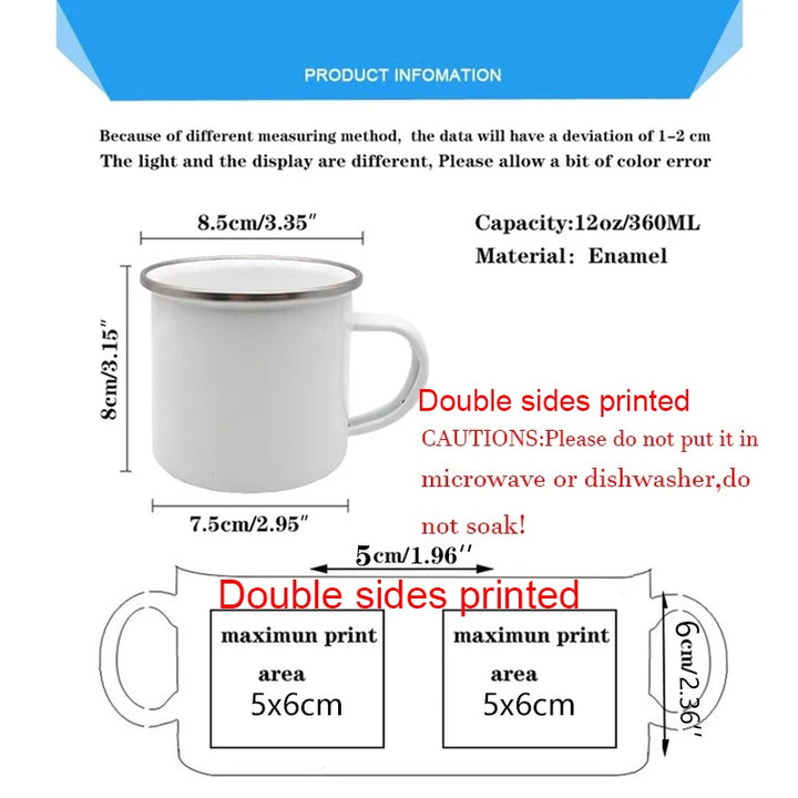 Eid Mubarak Print Coffee Cup