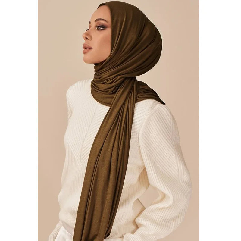 Long Shawl Hijab for Muslim woman