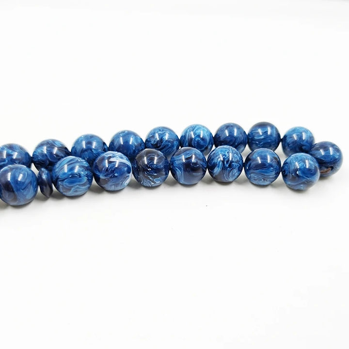 Blue Resin Islamic Tasbih