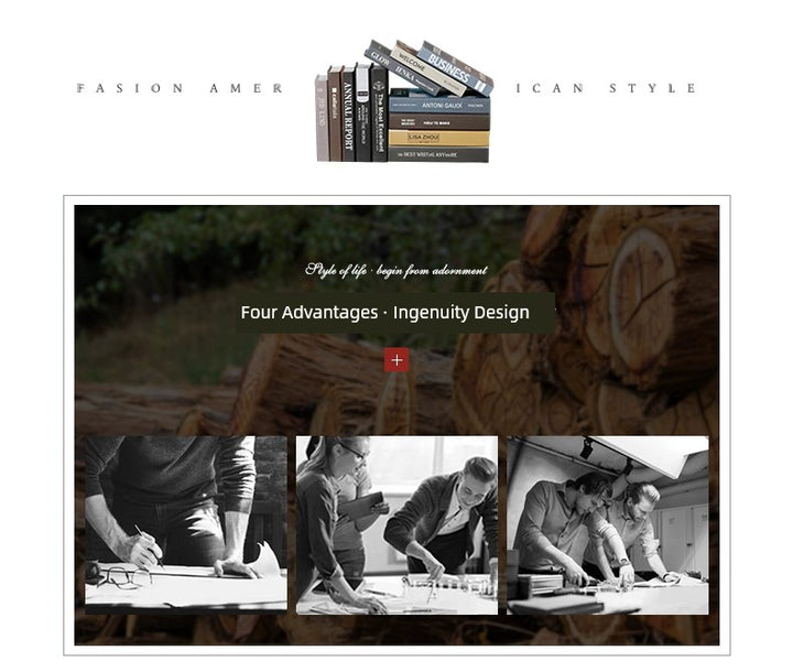 Accessible Luxury Decoration Photo Prop Books Decoration