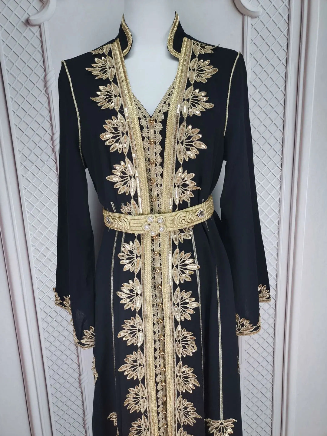 Muslim Women Party Embroidery Dresses