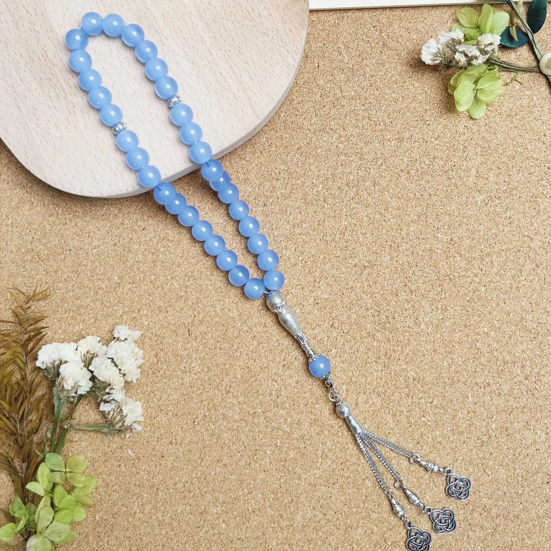 Glass Tassel Muslim Tasbeeh