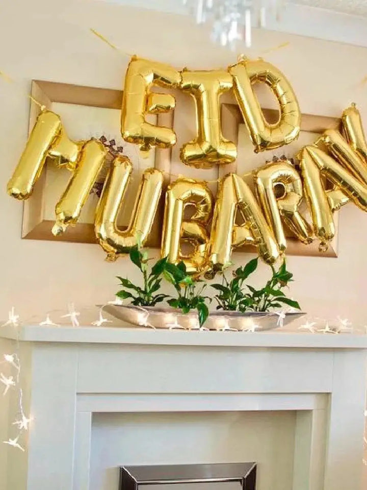 EID Mubarak Balloons Decoration For Home
