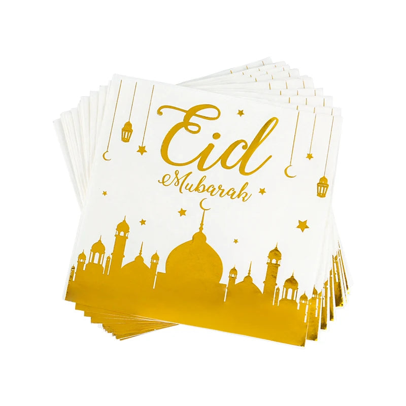 Eid Mubarak Disposable Tableware